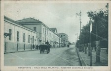 cs30 cartolina benevento citta' viale degli atlantici caserma generale guidoni