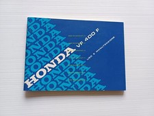 Honda VF 400 F 1983 manuale uso manutenzione libretto originale ITALIANO