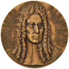 Medaglia Bernardino Ramazzini, Medicina del Lavoro, Carpi 1983, Autore G. Veroi