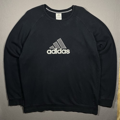 Adidas sweatshirt vintage - vintage, navy