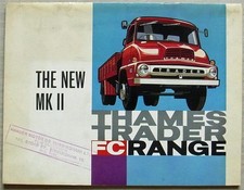 FORD THAMES TRADER Mk II FC RANGE Brochure vendita commerciale giugno 1962 #R1006/662