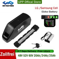 Batteria e-bike UPP 36V 48V 52V 24Ah/25Ah Ebike Battery bici elettrica motore 0-1500W