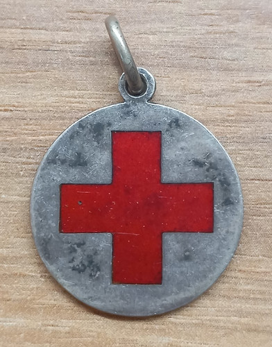 Piccola medaglia croce rossa - medaglia,