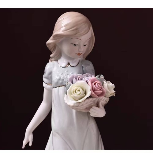 Statuetta ragazza violinista - ragazza,