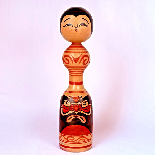 Bambola kokeshi giapponese - bambola,