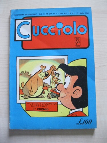 Fumetto vintage cucciolo n - vintage,