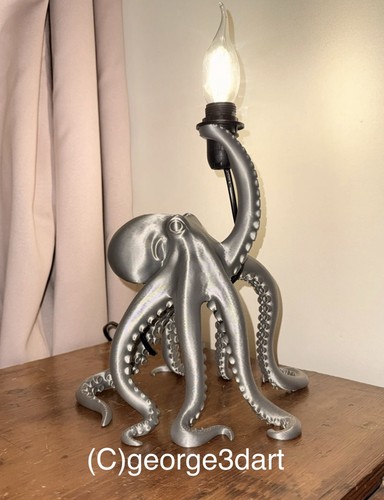 Lampada tavolo polpo colore - tavolo,