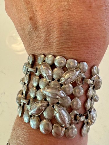 Bracciale vintage argento - bracciale,