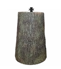 Tronco per albero di natale h45 in vetroresina base piede supporto realistico el