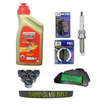 KIT/TAGLIANDO HONDA SH/125 2013 2014 2015 2016 CANDELA CINGHIA RULLI PASTIGLIE