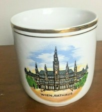 Tazza del buon ricordo Wien Rathaus ceramica