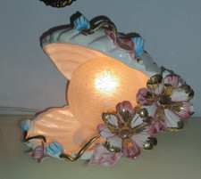 Ceramic Table Lamp Open Shell