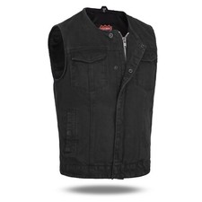 Gilet uomo senza colletto
