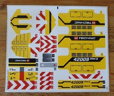 Adesivo/sticker originale LEGO Technic 42009 - Gru mobile pesante, nuovo