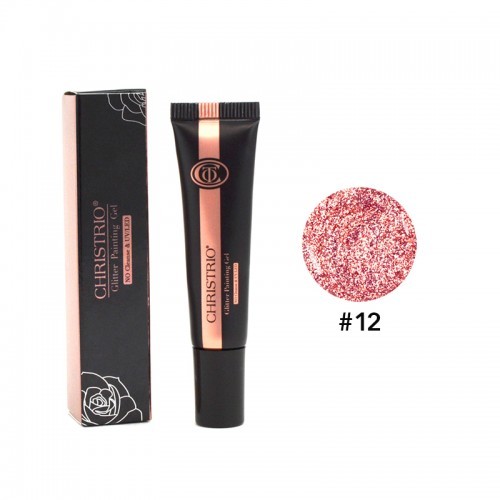 Christrio vernice glitter