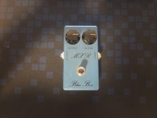 MXR Blue Box Script 1977 Sub Octave Fuzz Pedale Vintage In Ottime Condizioni