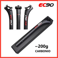 REGGISELLA IN CARBONIO PER BICI DA CORSA MTB REGGI SELLA TUBO 27.2 31.6 20.8 350