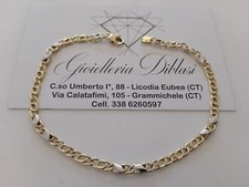 BRACCIALE ORO 18 Kt 750% Uomo