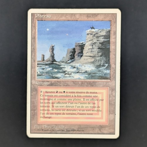 Mtg plateau - plateau, (pl)