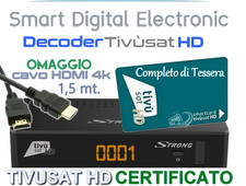 Decoder Tivusat HD STRONG con