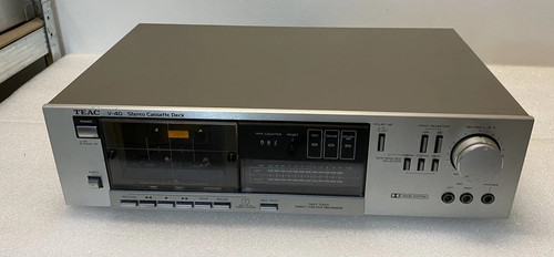 Teac v40 stereo cassette - v40, deck