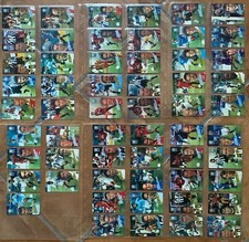 57 CARD TELEFONICHE SCHEDE CALCIATORI  PANINI ATW 1997 / 98  CALCIO CALLING