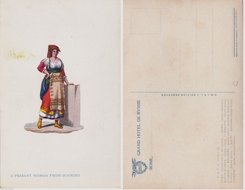 Sonnino costume di paesana - #,