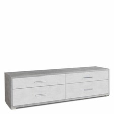 Mobile porta TV  cemento con