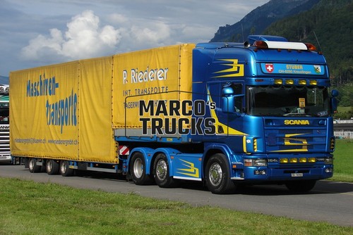 Foto camion scania 164l 580 - camion,