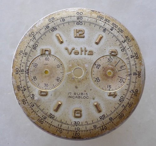 Original chronograph dial for - chronograph,