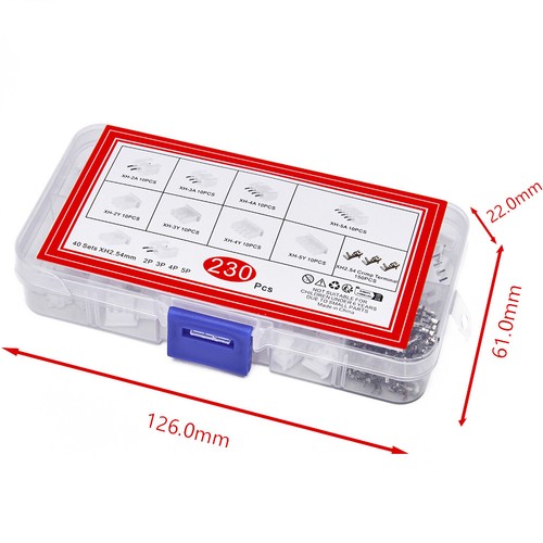 230pcs 54mm pitch jst - pitch,
