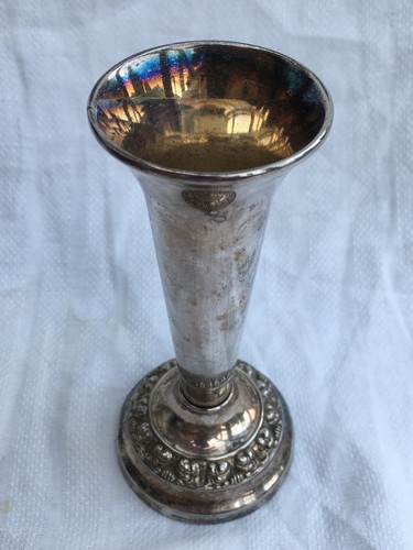 Vaso bocciolo metallo - vaso, in