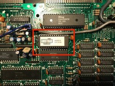 AMSDOS  for AMSTRAD CPC 6128 + Chip Socket