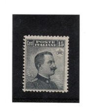 ITALIA  1909 15 CENT. MICHETTI