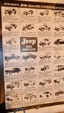 NOS KAISER JEEP POSTER DA