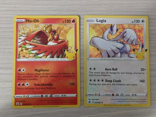 Lugia 25th anniversary - ho-oh,