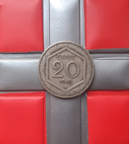 20 centesimi 1919 - (£),