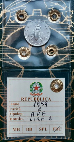 2 lire 1959 - ,