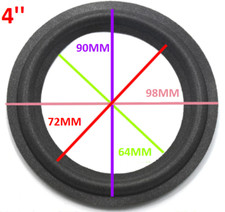 Altoparlante da 10 cm, bordo