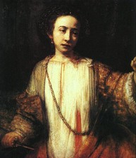 Art Oil painting Rembrandt -