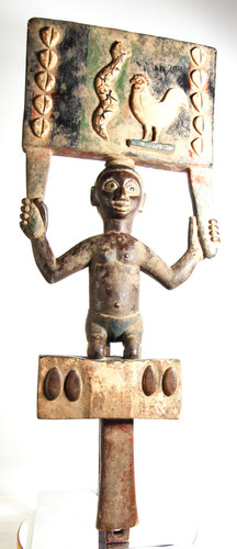 Nigeria yoruba scettro - nigeria,,