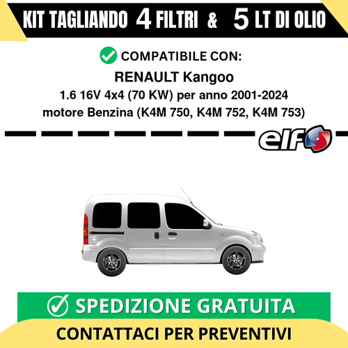 Tagliando per renault kangoo - tagliando,