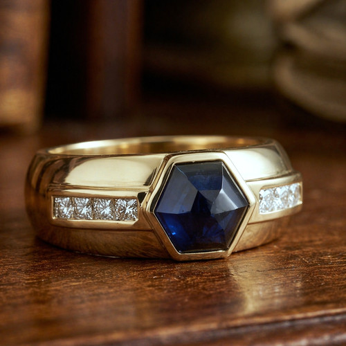 Anello uomo oro - uomo, 750