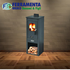 STUFA LEGNA 5.3 KW BERNA LUX S ANTRACITE