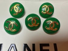 Bottoni vintage chanel verde - bottoni,