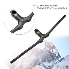 JIMAITEAM Manubrio piatto per ciclocross mountain bike manubrio fibra di carbonio