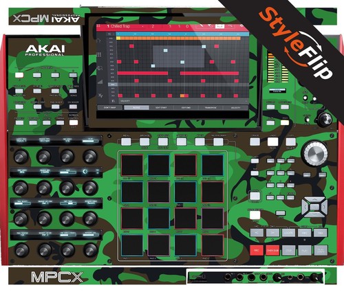 Akai mpc skin verde - akai,