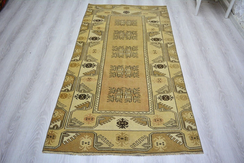 Tappeto vintage etnico turco
