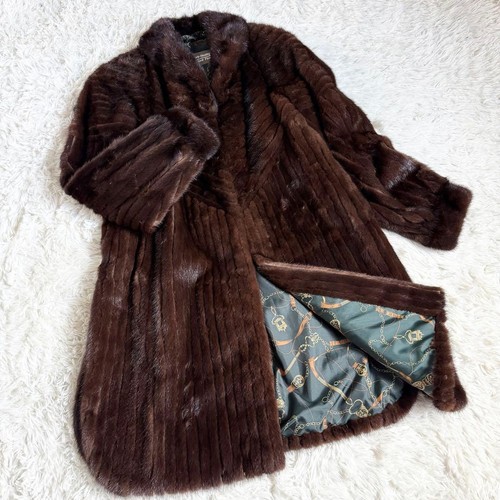 Cappotto pelliccia visone saga - pelliccia,