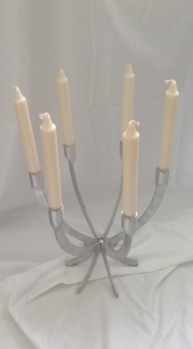 Coppia candelabri candelieri - candelabri,